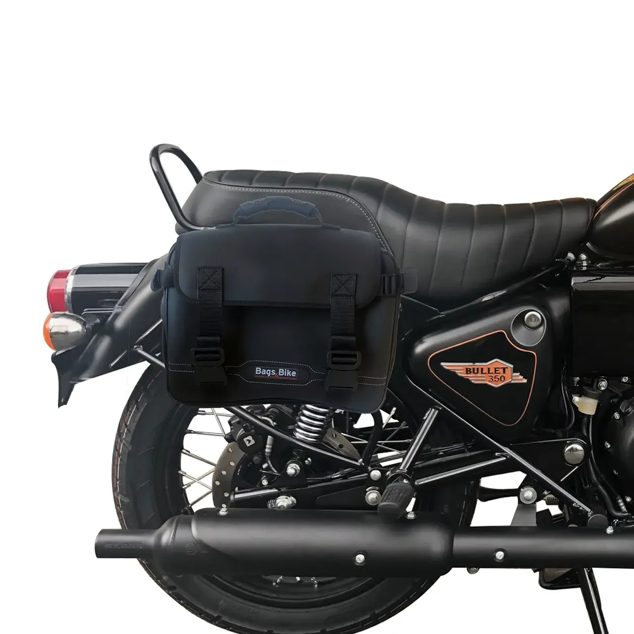 Borse laterali per Royal Enfield Bullet 350, coppia di borse ADVENTUR