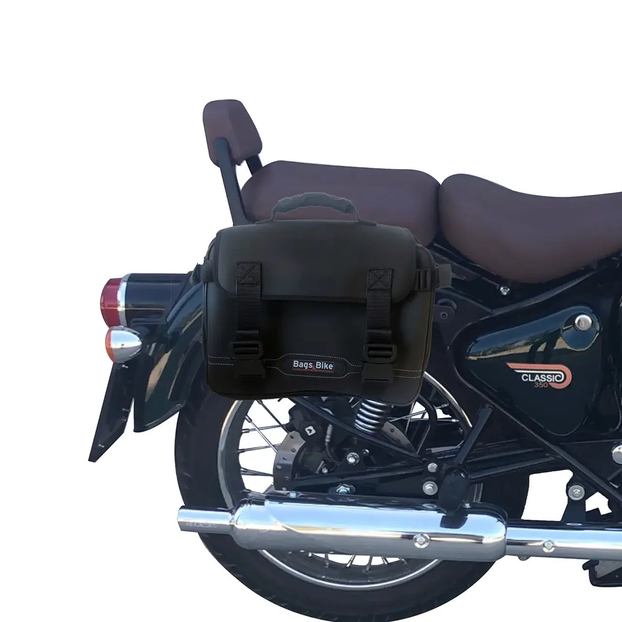 Panniers for Royal Enfield Classic 350, pair of ADVENTUR side bags