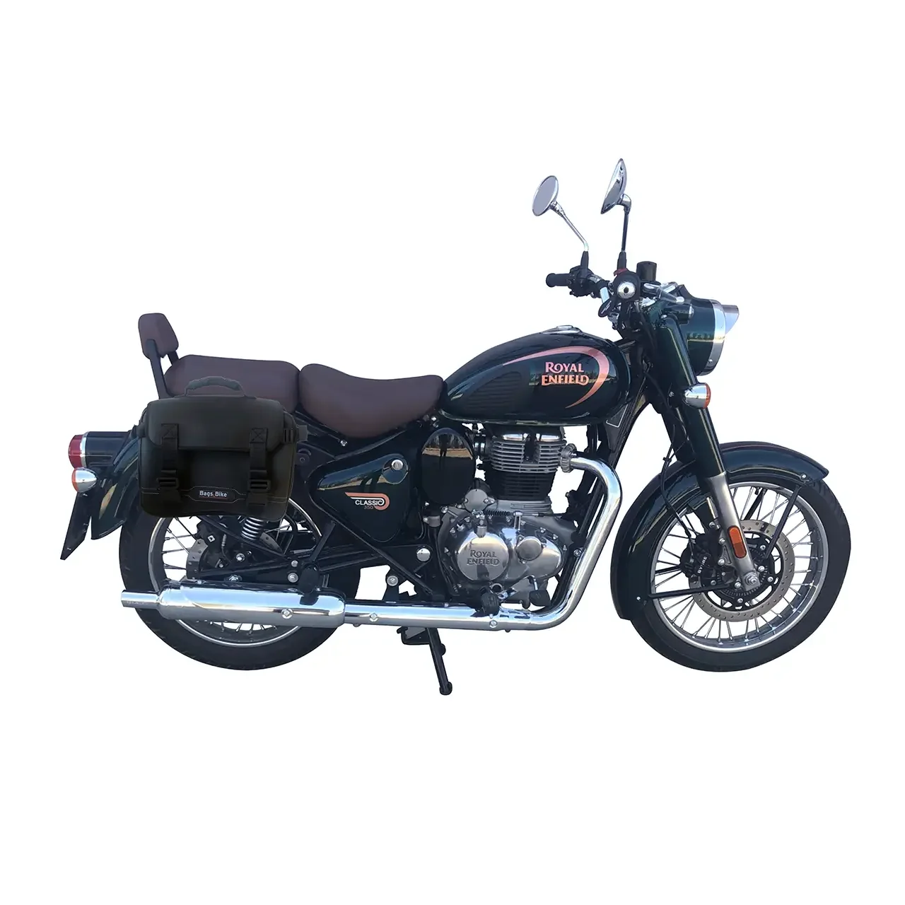 Panniers for Royal Enfield Classic 350, pair of ADVENTUR side bags - Image 2