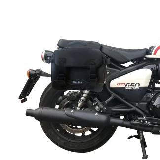 Panniers for Royal Enfield Shotgun, pair of ADVENTUR side bags