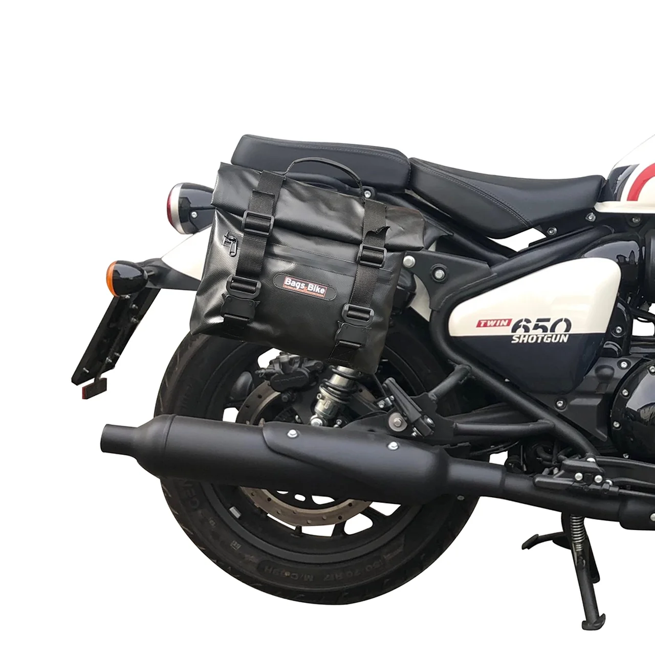 Borse laterali per Royal Enfield Shotgun, coppia di borse AMIATA - immagine 2