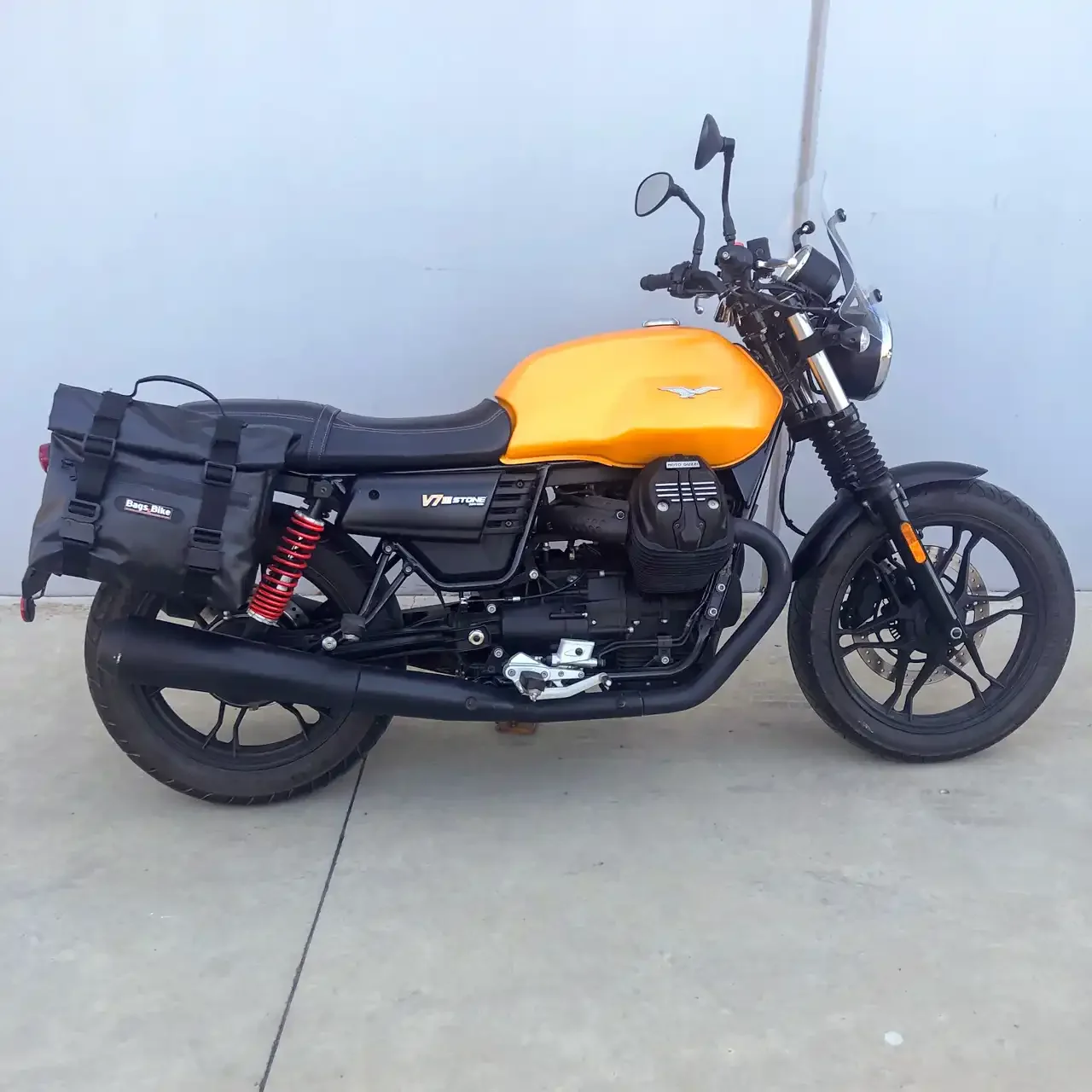 Borse laterali per Moto Guzzi V7 III, coppia di borse AMIATA