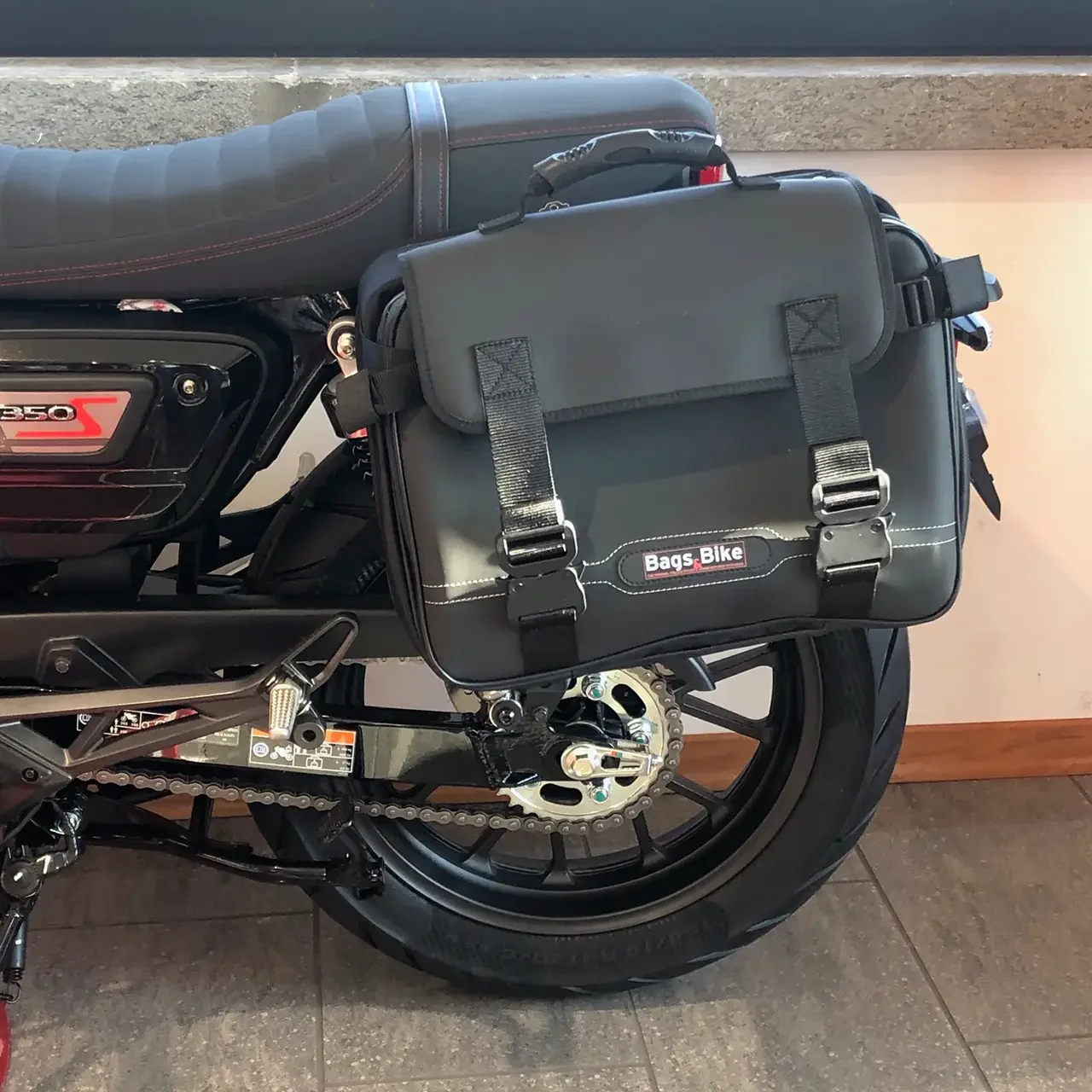 Pannier for Honda GB 350 S, left-sided bag ADVENTUR - Image 3