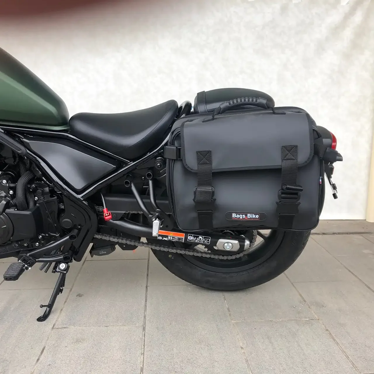 Panniers for Honda Rebel 500, pair of ADVENTUR side bags - Image 5