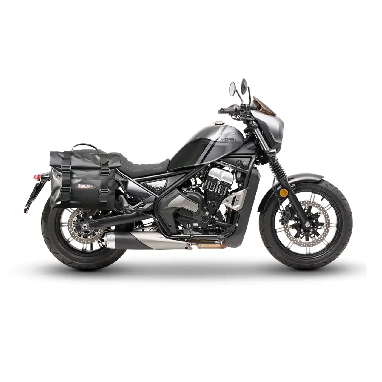 Borse laterali per Calibro Moto Morini, coppia di borse AMIATA - immagine 2