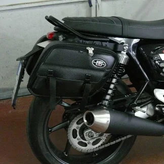 Panniers for Triumph Speed Twin, pair of PERFECT side bags