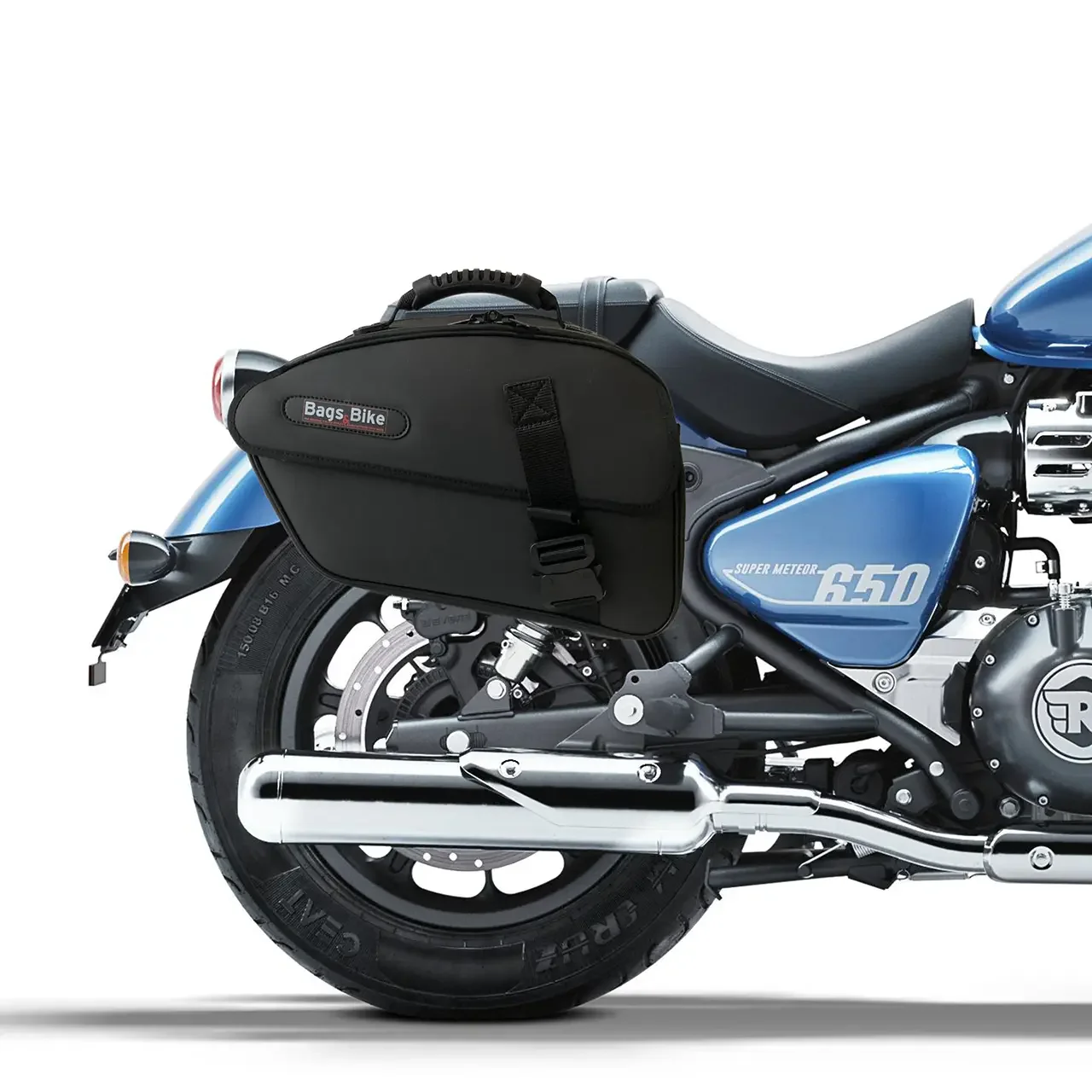 Panniers for Royal Enfield Super Meteor 650, pair of CENTAURO side bags