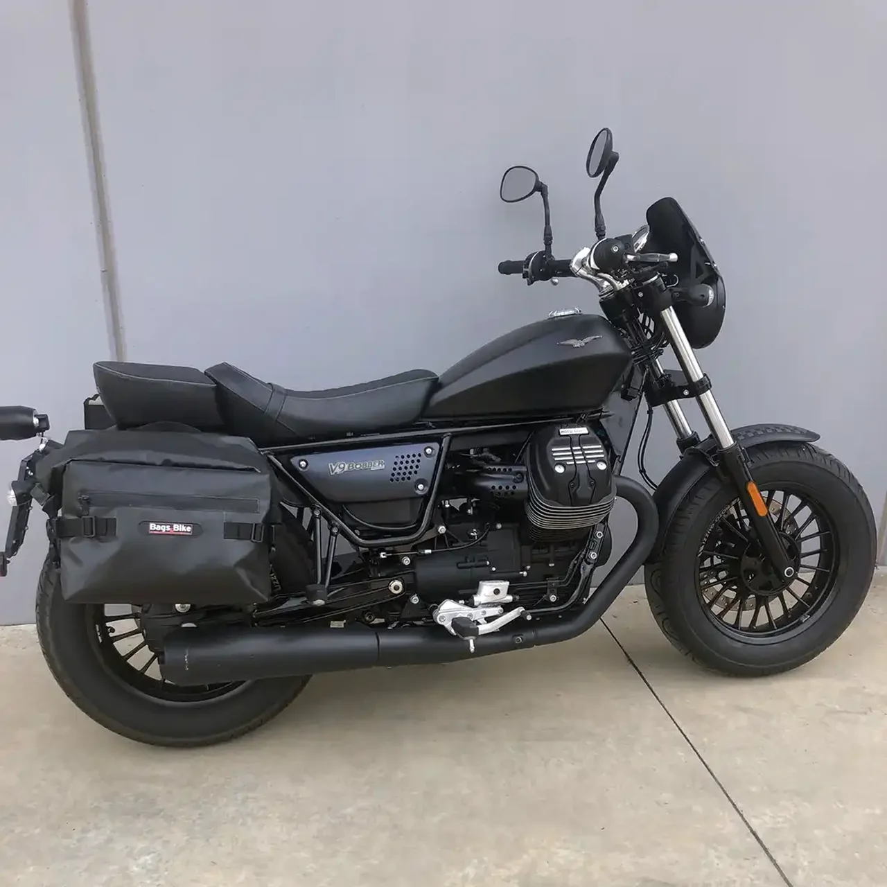 Borse laterali per Moto Guzzi Bobber, coppia di borse CERVINO - immagine 5