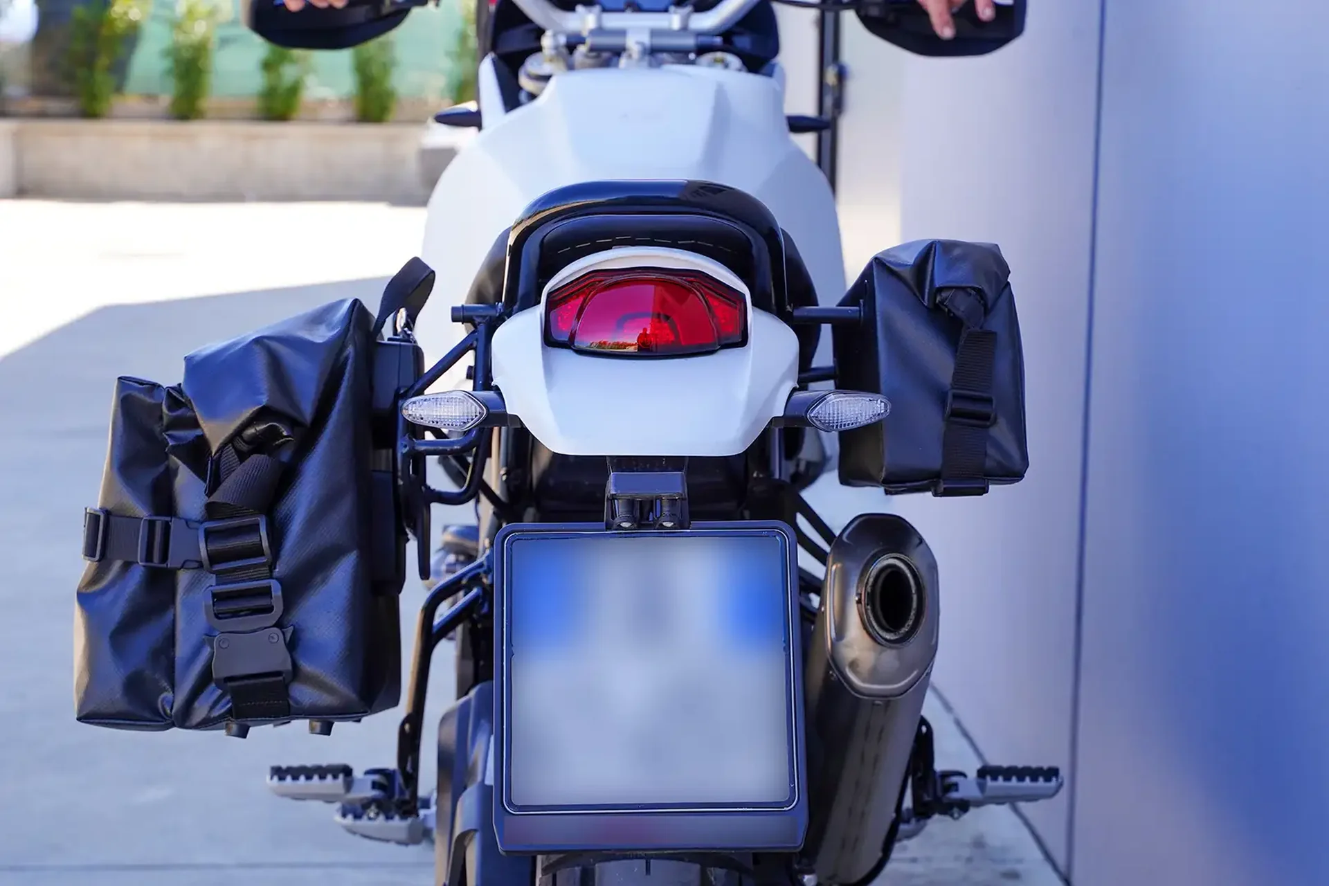 Panniers for Ducati Desert X, pair of CERVINO SX E ENDURO DX side bags