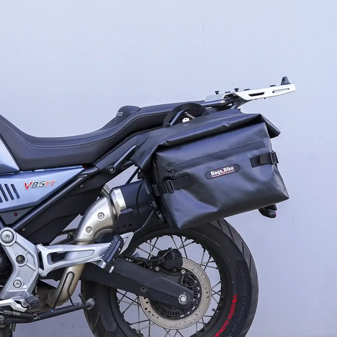 Panniers for Moto Guzzi V85TT, pair of CERVINO side bags