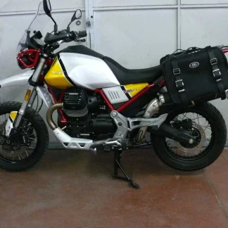 Panniers for Moto Guzzi V85TT, pair of CONTAINER side bags