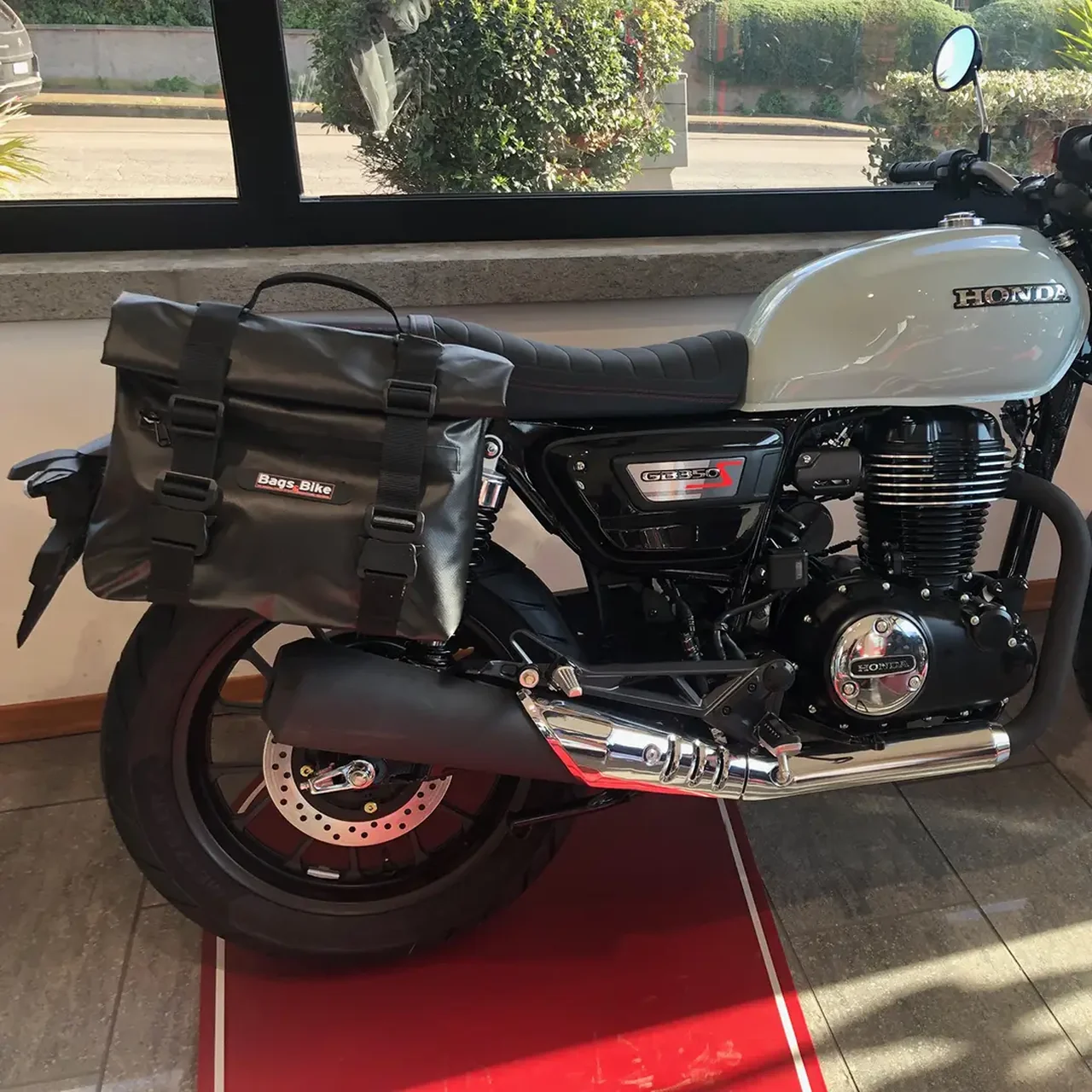 Panniers for Honda GB 350 S, pair of CERVINO side bags - Image 2