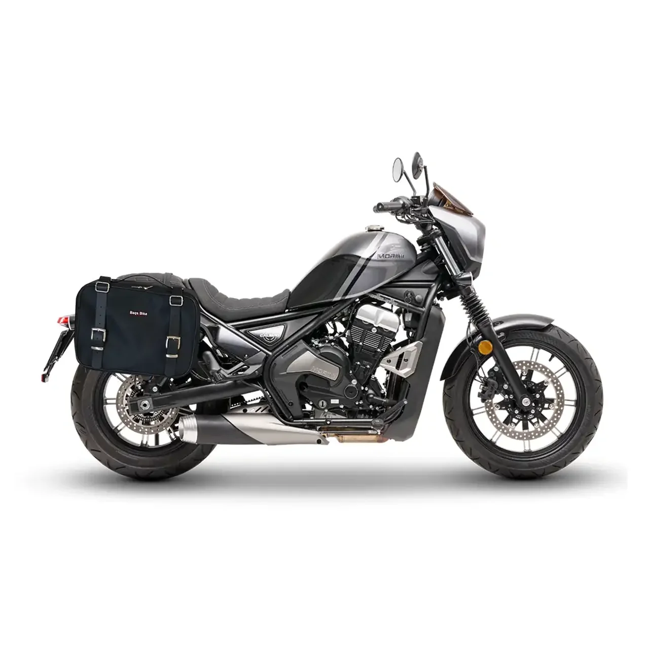 Panniers for Calibro Moto Morini, pair of CONTAINER side bags - Image 2