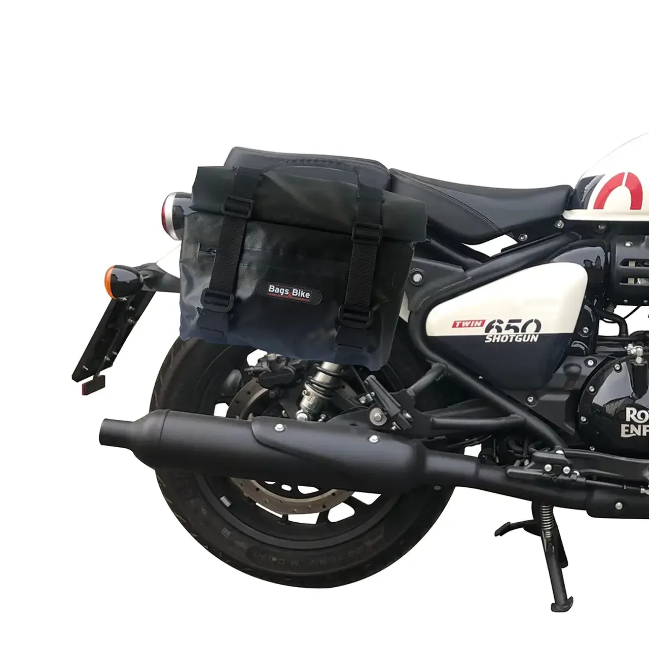 Borse laterali per Royal Enfield Shotgun, coppia di borse DOLOMITI - immagine 2