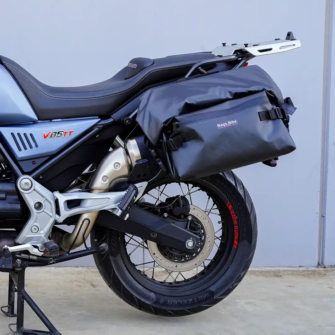 Panniers for Moto Guzzi V85TT, pair of EVEREST side bags