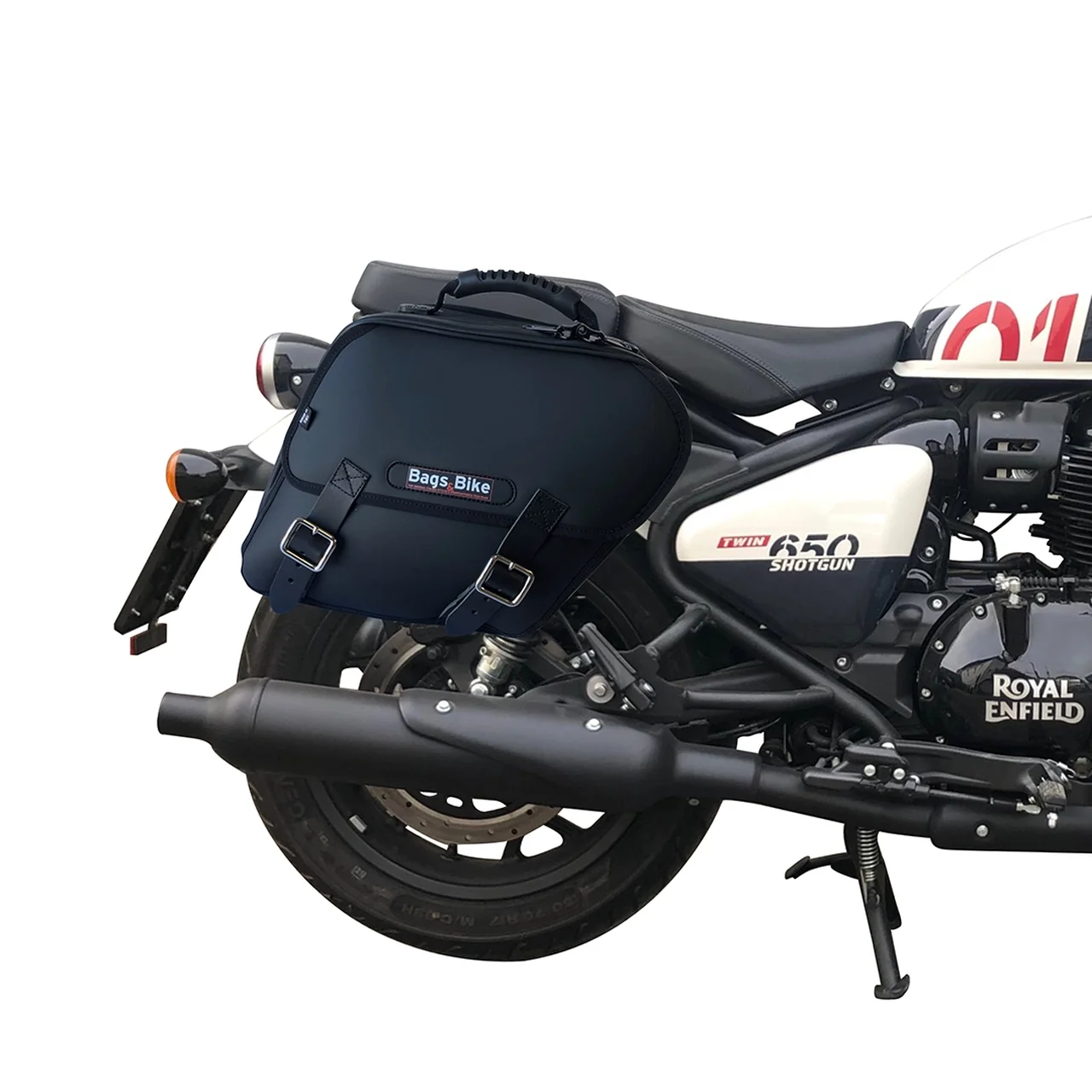 Panniers for Royal Enfield Shotgun, pair of EXCLUSIVE side bags - Image 2