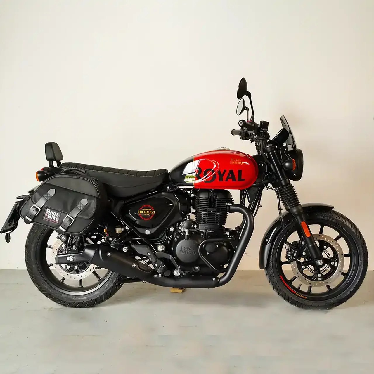 Borse laterali per Royal Enfield Hunter 350, coppia di borse EXPLORER in Nera