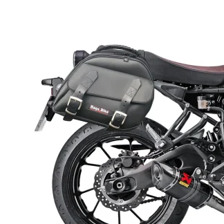 Panniers for Yamaha XSR 700, pair of EXPLORER in Black side bags