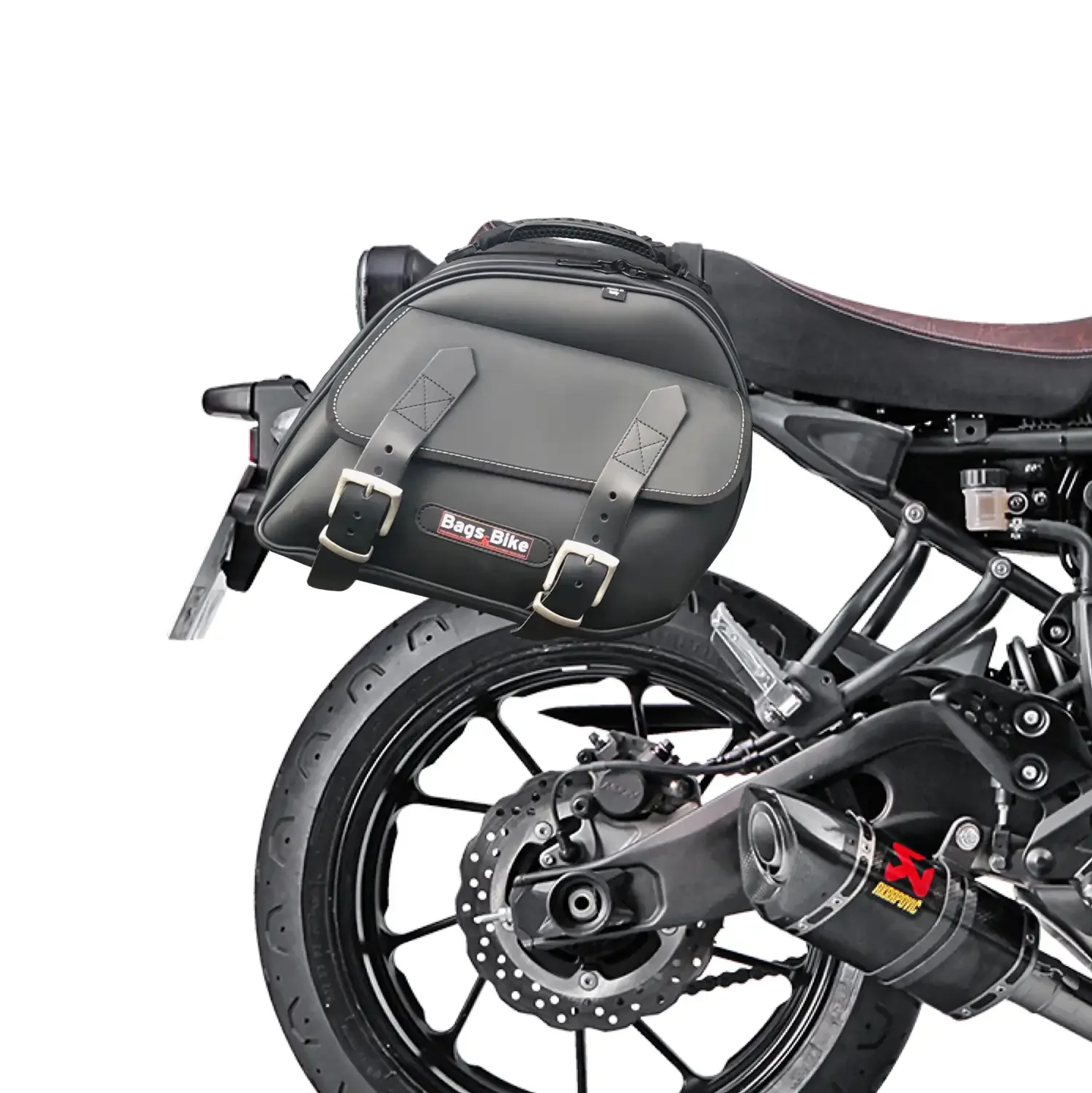 Panniers for Yamaha XSR 700, pair of EXPLORER in Black side bags