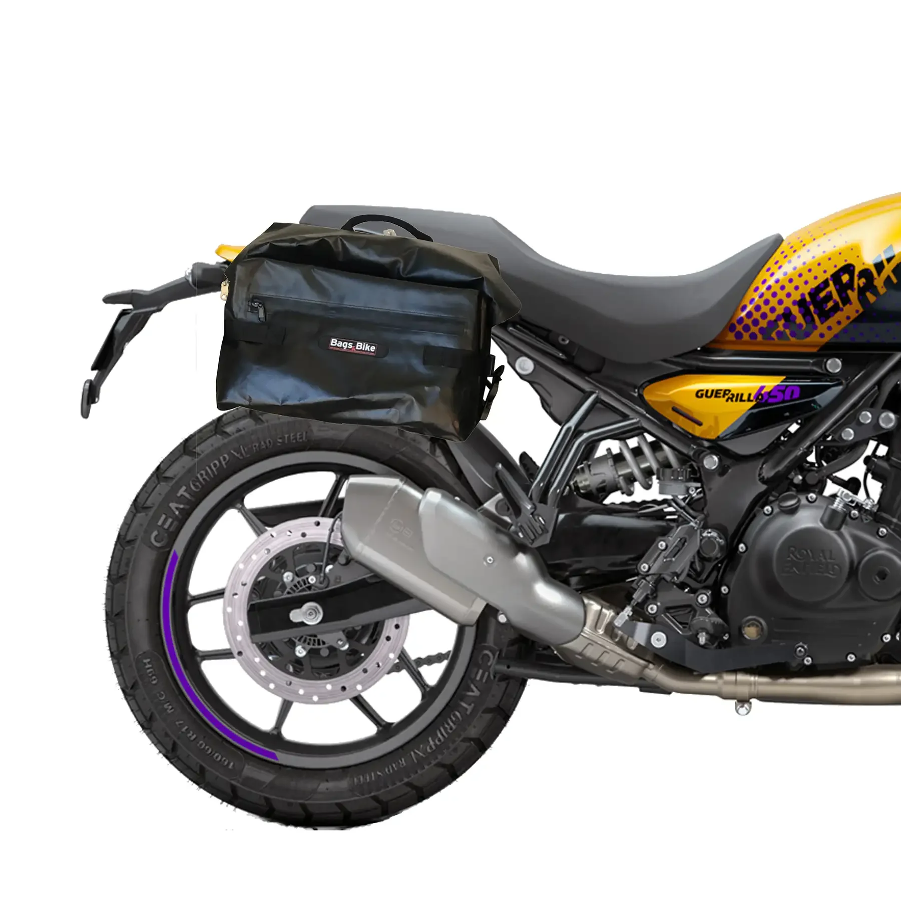 Panniers for Royal Enfield Guerrilla, pair of EVEREST side bags