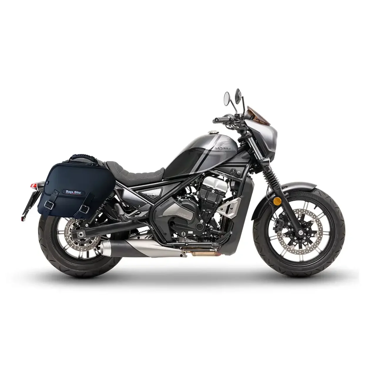 Borse laterali per Calibro Moto Morini, coppia di borse EXCLUSIVE - immagine 2