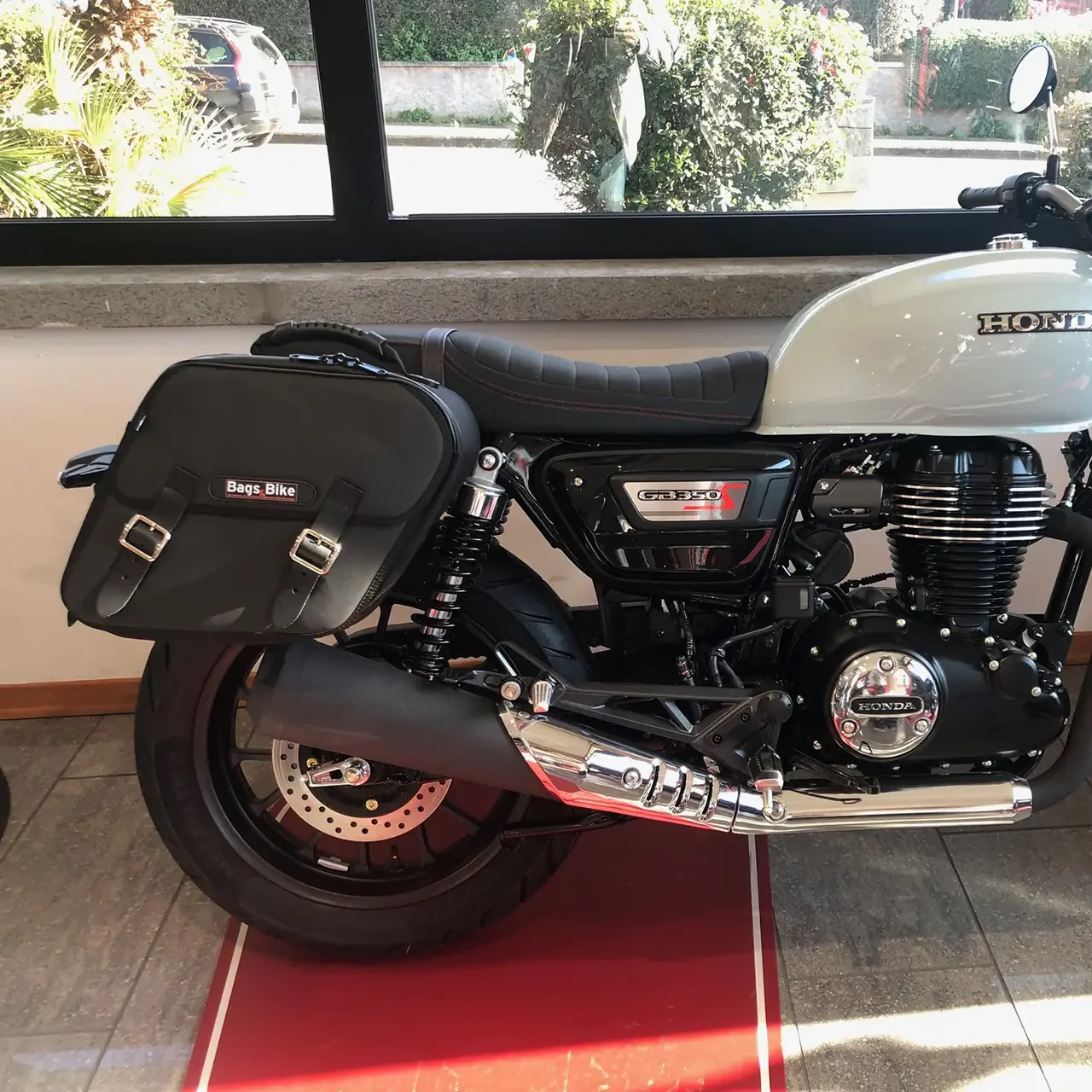 Panniers for Honda GB 350 S, pair of EXCLUSIVE side bags - Image 2