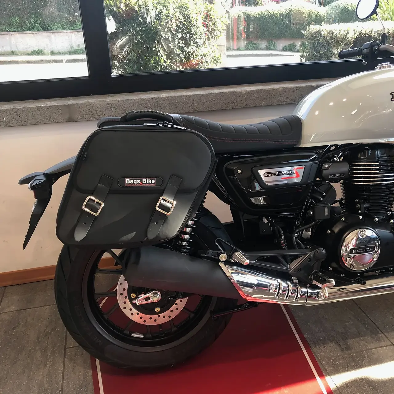 Panniers for Honda GB 350 S, pair of EXCLUSIVE side bags - Image 3