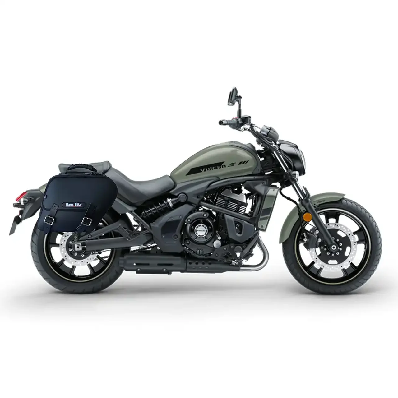 Panniers for Kawasaki Vulcan 650, pair of EXCLUSIVE side bags - Image 2