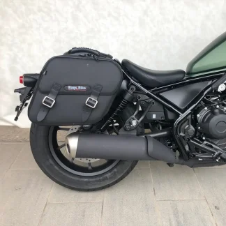 Panniers for Honda Rebel 500, pair of EXCLUSIVE side bags