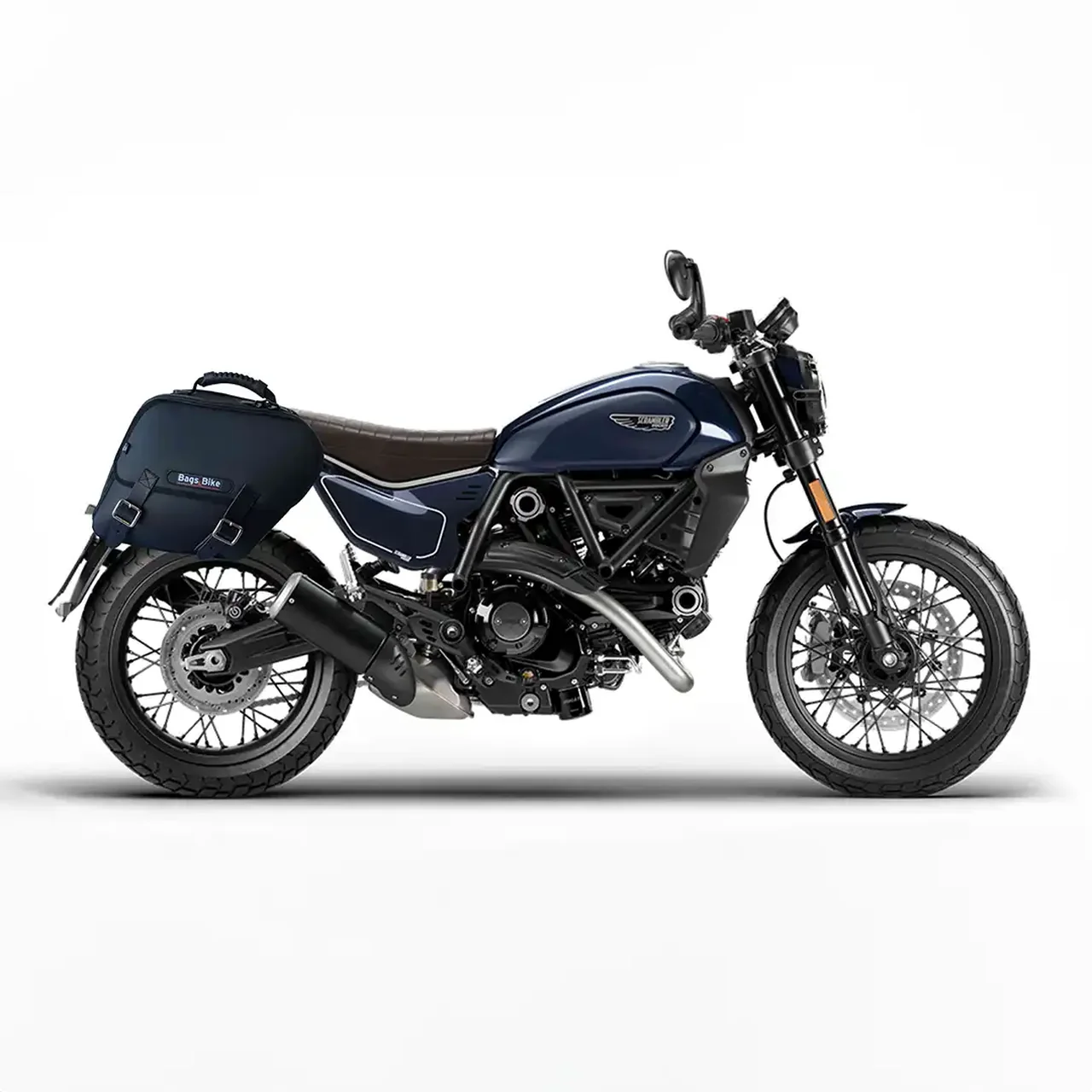 Borse laterali per Ducati Scrambler 800 2024, coppia di borse EXCLUSIVE