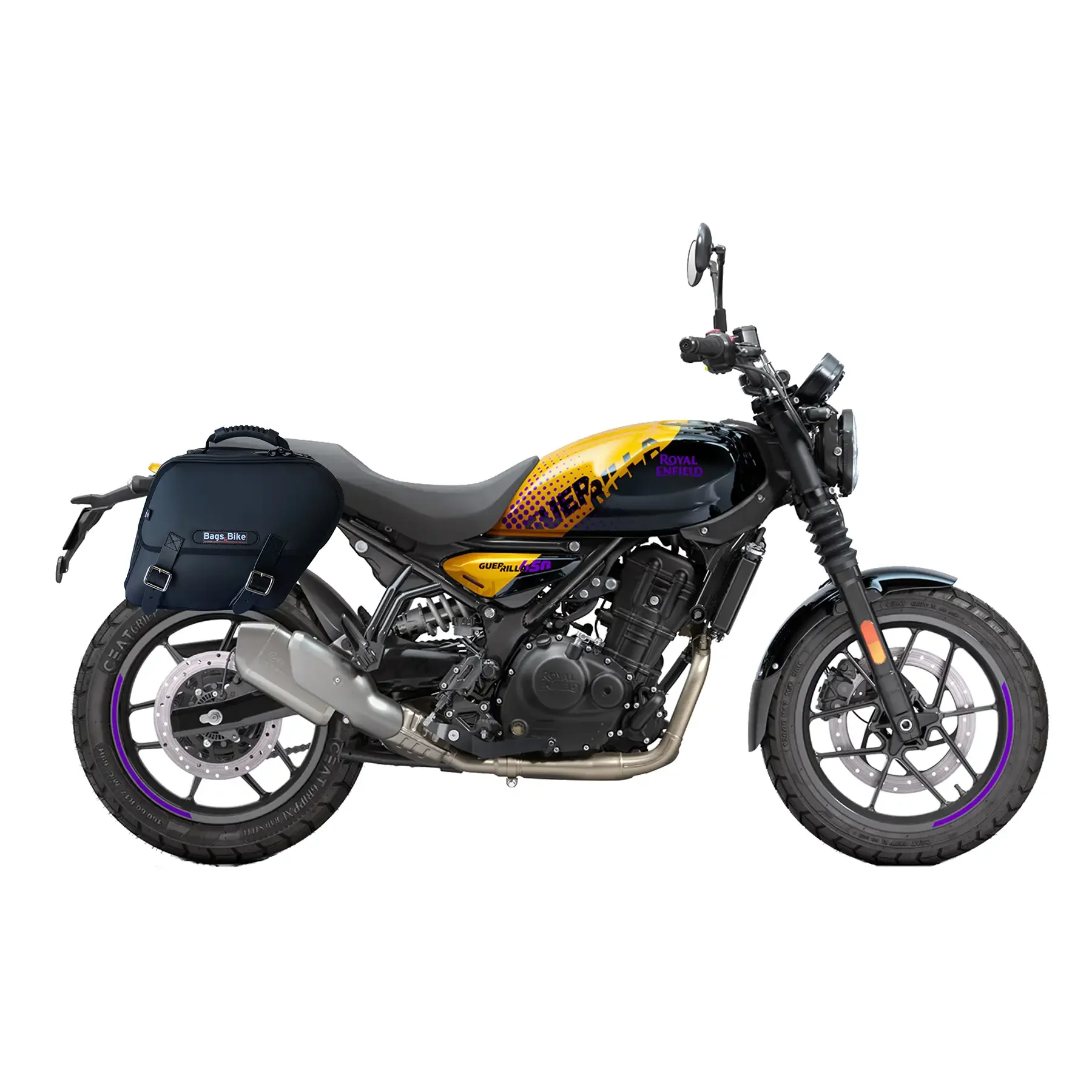 Panniers for Royal Enfield Guerrilla, pair of EXCLUSIVE side bags - Image 2