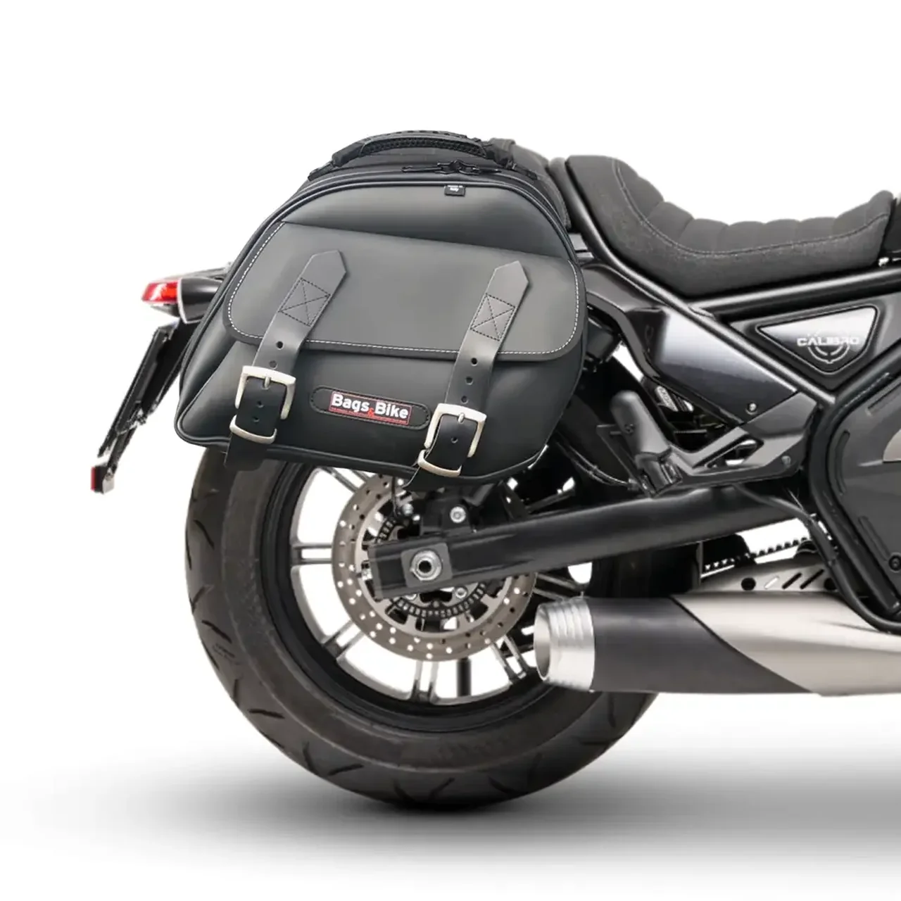 Borse laterali per Calibro Moto Morini, coppia di borse EXPLORER in Nera