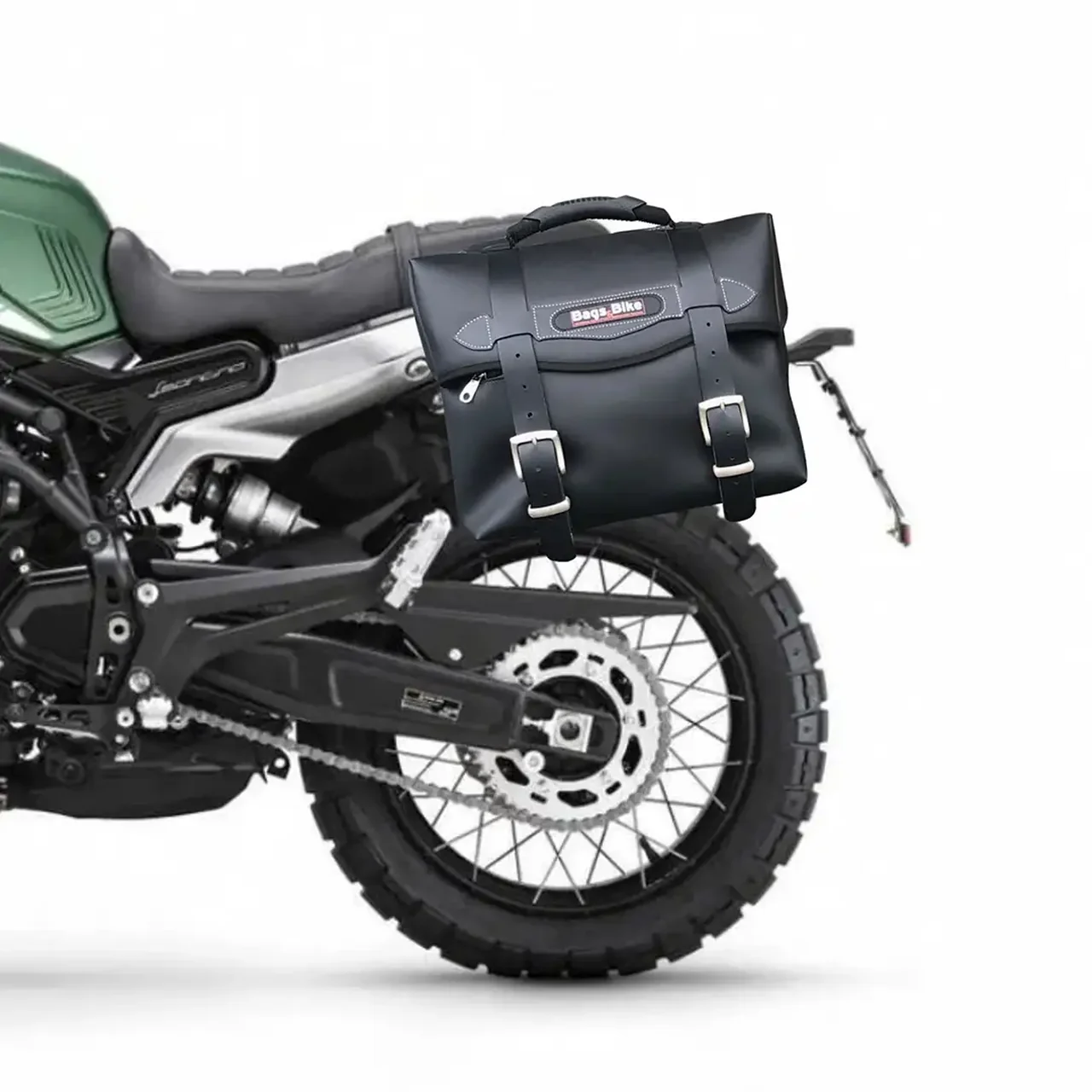 Pannier for Benelli Leoncino 800 Trail, single side bag MATRIX