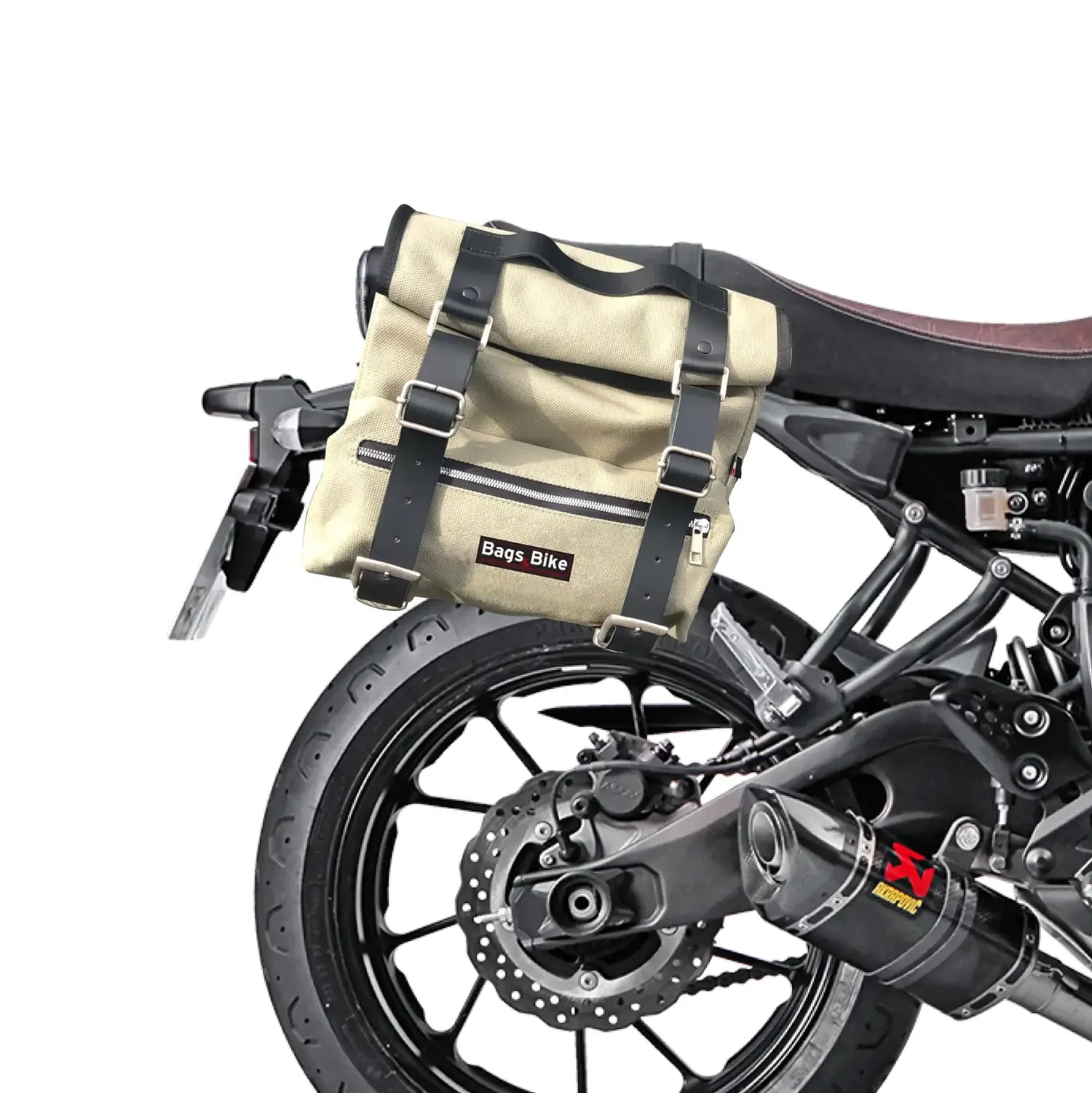 Panniers for Yamaha XSR 700, pair of SAHARA in Gray side bags