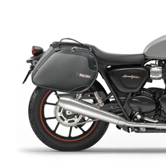 Panniers for Triumph Street Twin, pair of SCRAMBLER side bags