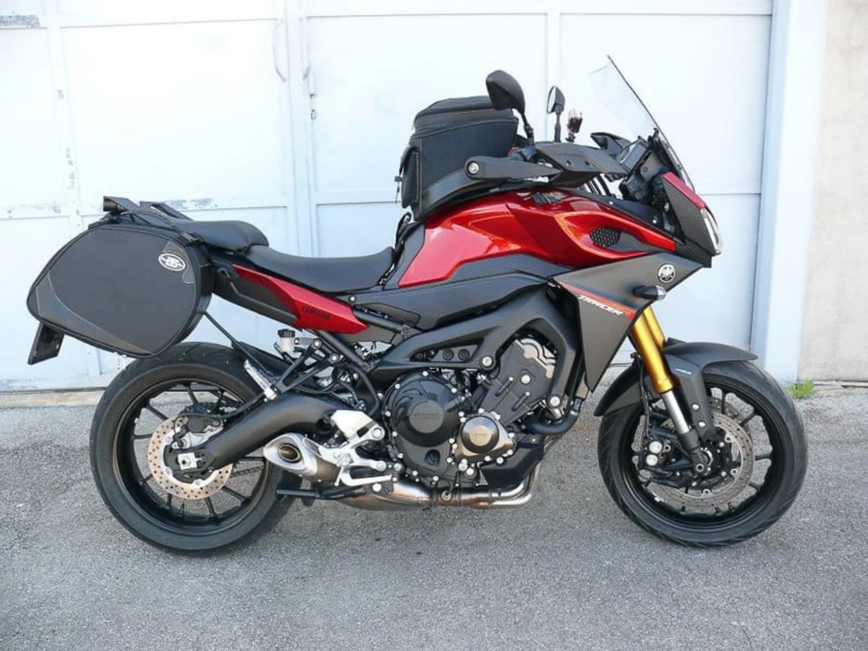 Panniers for Yamaha MT Tracer, pair of SCRAMBLER side bags - Image 5