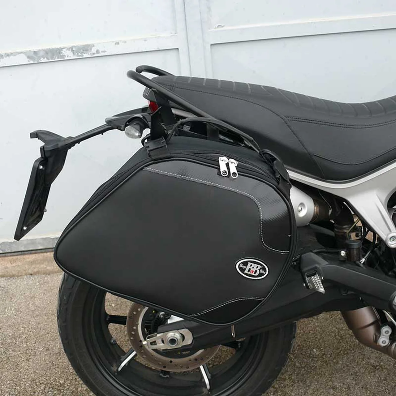 Borse laterali per Ducati Scrambler 1100, coppia di borse SCRAMBLER