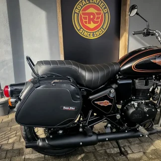 Panniers for Royal Enfield Bullet 350, pair of SCRAMBLER side bags