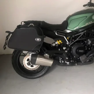 Panniers for Benelli Leoncino 800, pair of SCRAMBLER side bags