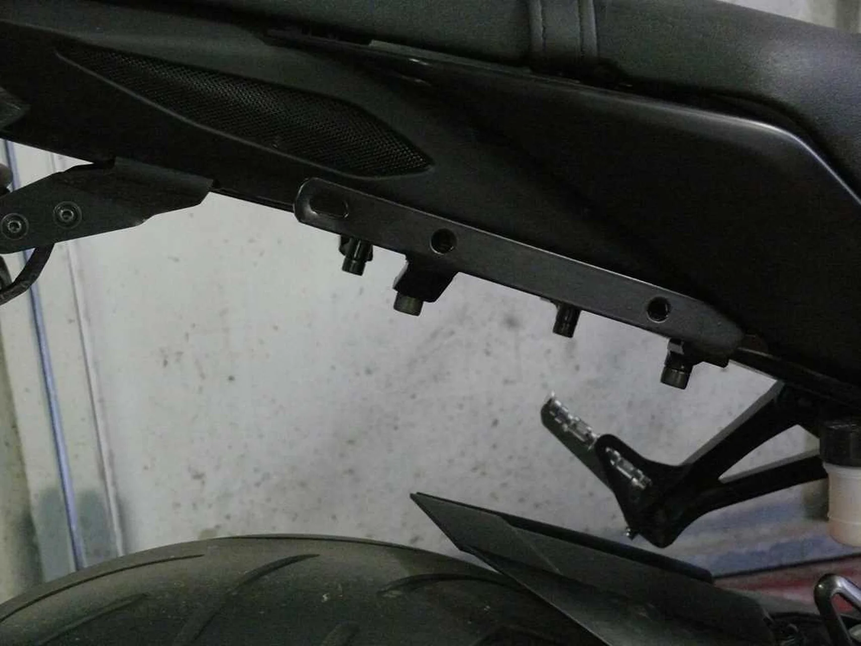 Pair of multifunction brackets Bags&Bike, for Yamaha MT 09 2018