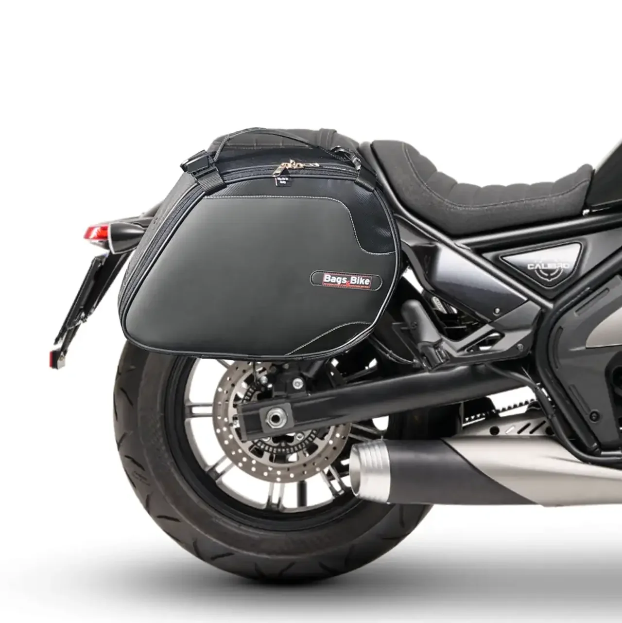 Panniers for Calibro Moto Morini, pair of SCRAMBLER side bags