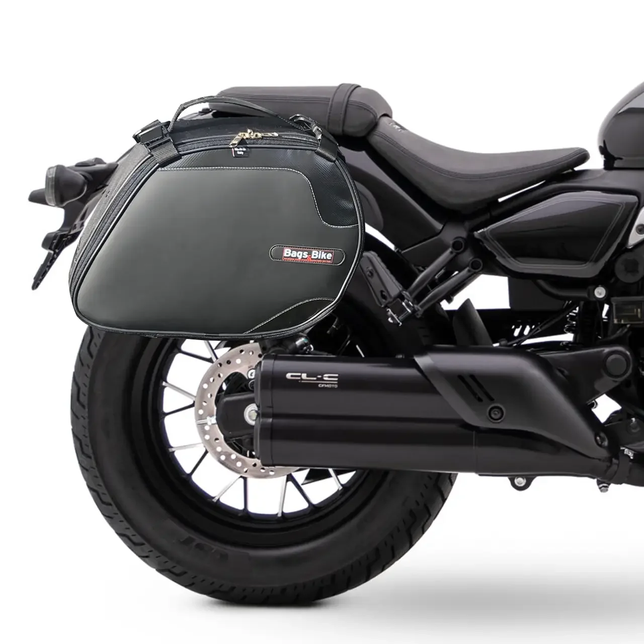 Panniers for Cfmoto CL450 C, pair of SCRAMBLER side bags - Image 2