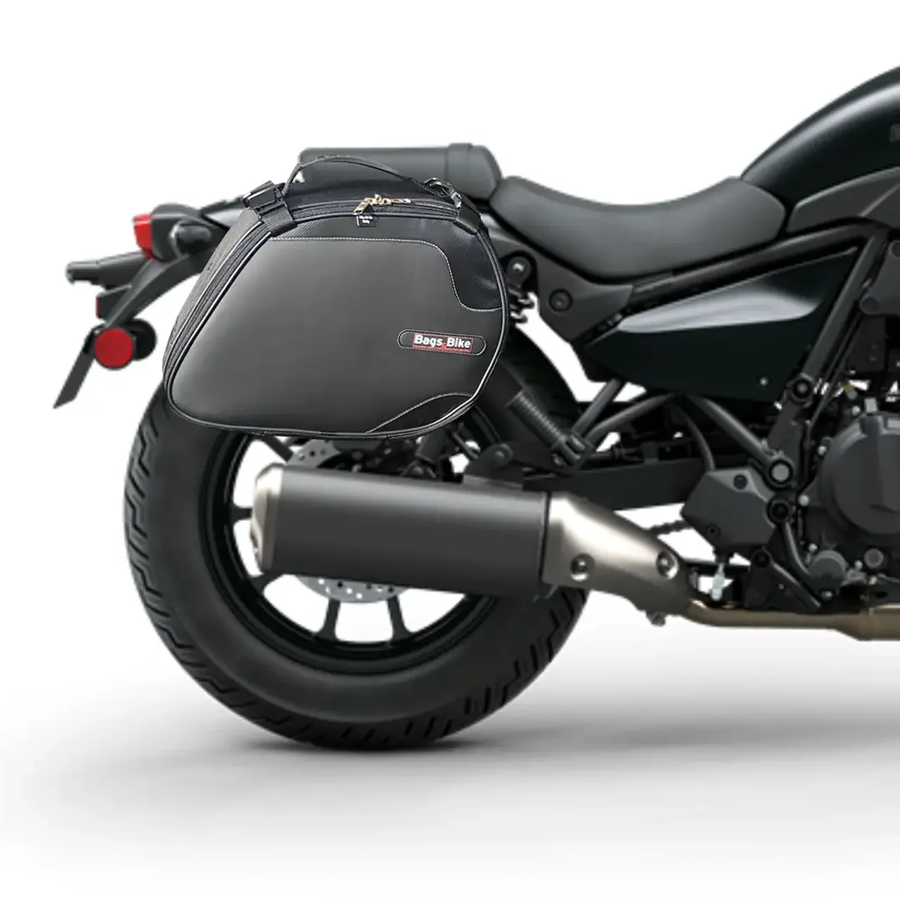 Borse laterali per Kawasaki Eliminator, coppia di borse SCRAMBLER