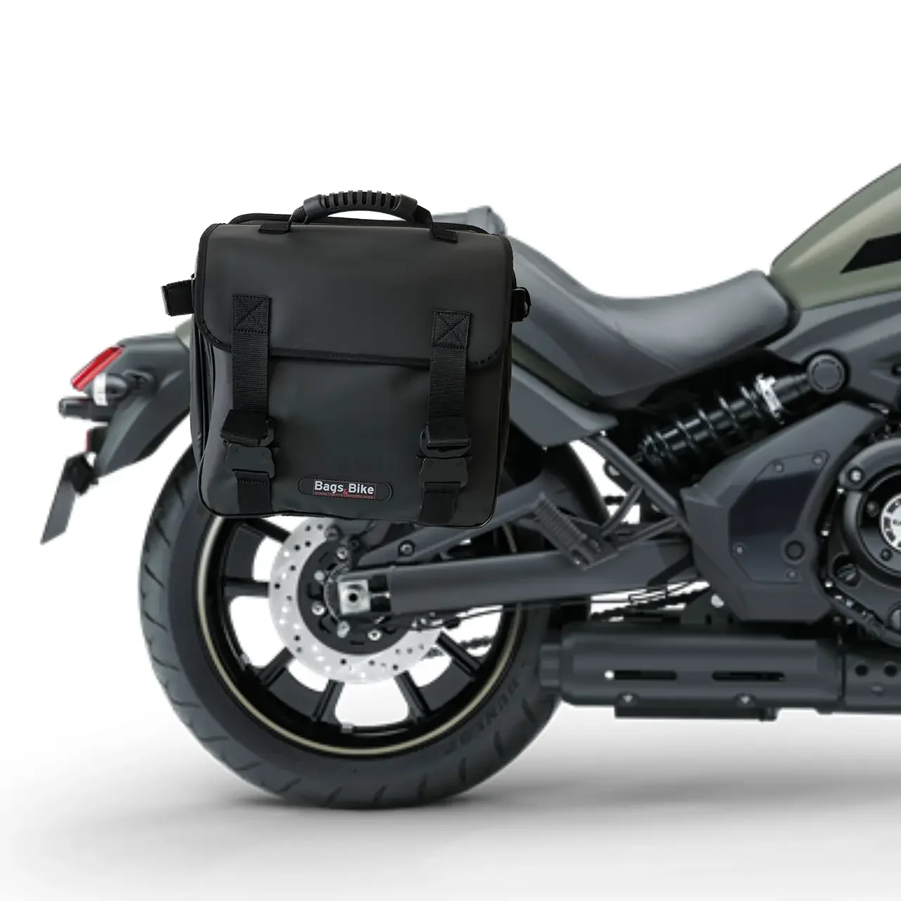 Borse laterali per Kawasaki Vulcan 650, coppia di borse TREKKER