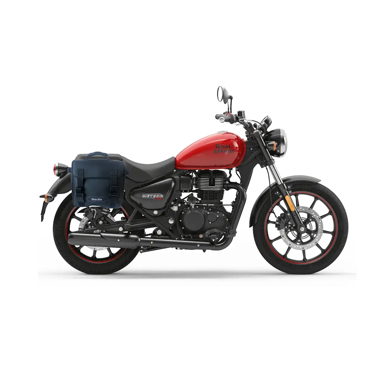 Panniers for Royal Enfield Meteor 350, pair of TREKKER side bags - Image 2