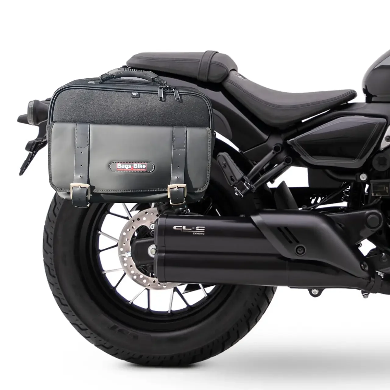 Panniers for Cfmoto CL450 C, pair of TRAVEL side bags - Image 2