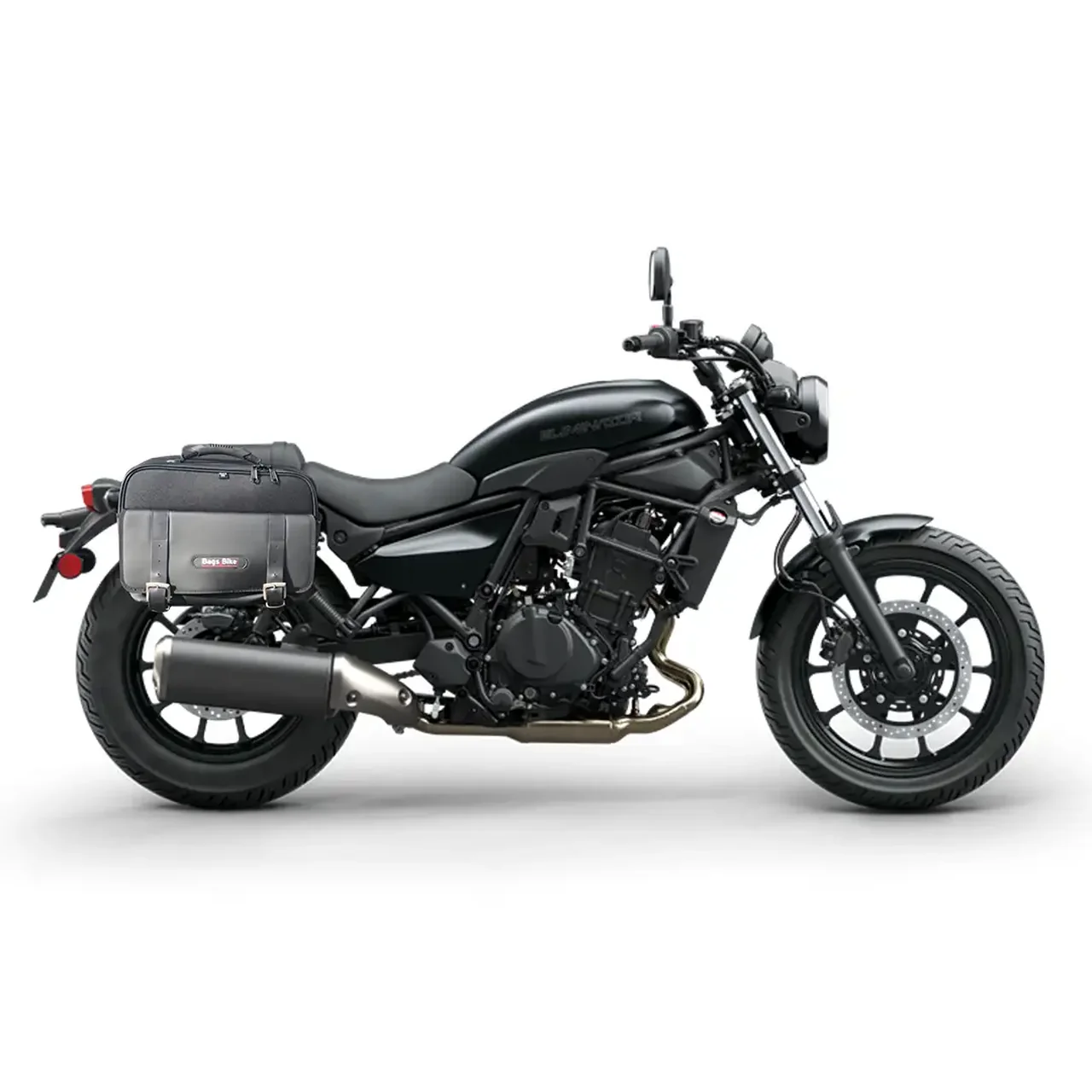 Panniers for Kawasaki Eliminator, pair of TRAVEL side bags - Image 2