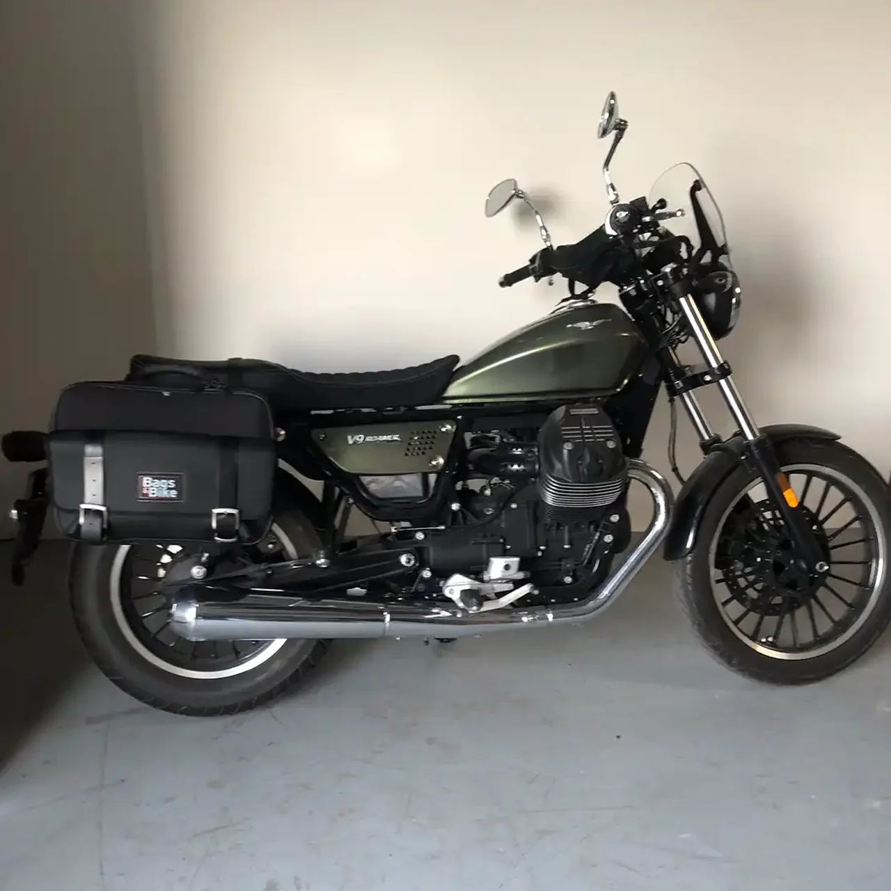 Borse laterali per Moto Guzzi Roamer, coppia di borse TRAVEL