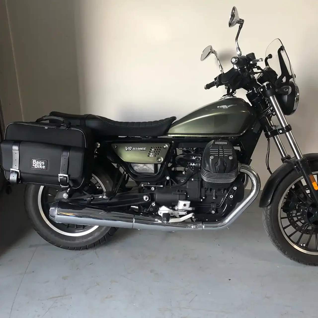 Borse laterali per Moto Guzzi Roamer, coppia di borse TRAVEL - immagine 4