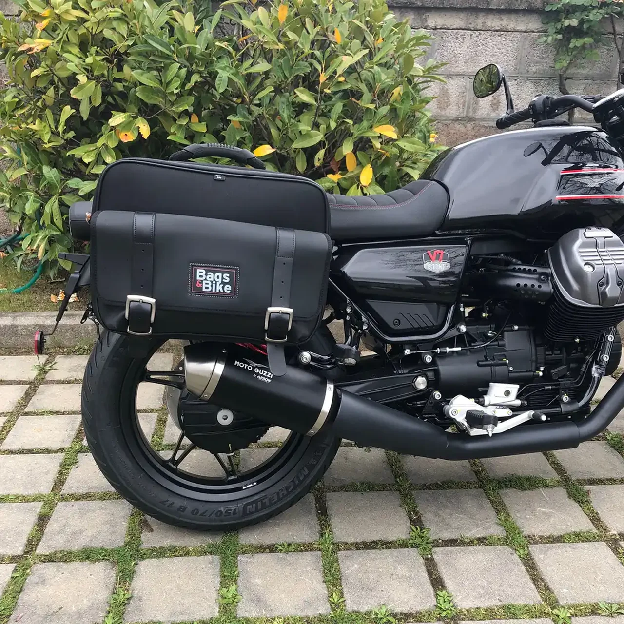 Borse laterali per Moto Guzzi V7 Special Edition, coppia di borse TRAVEL - immagine 3